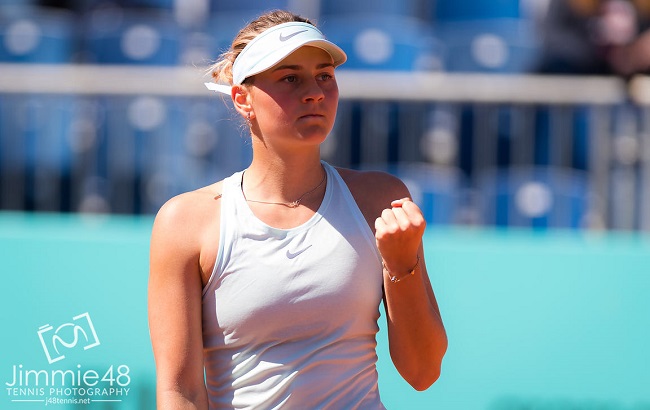 Страсбург. Костюк впервые в карьере вышла в четвертьфинал турнира WTA