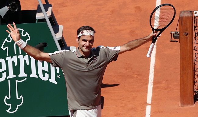 Ролан Гаррос. Федерер стал первым четвертьфиналистом в мужской сетке турнира