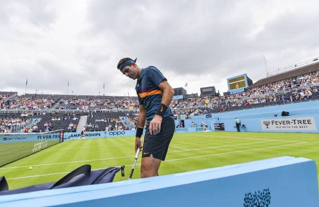 Дель Потро снялся с соревнований ATP в Лондоне