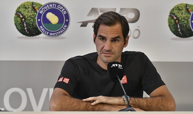 Роджер Федерер: "После всех падений недели и новостей от дель Потро я старался контролировать свои действия на корте"