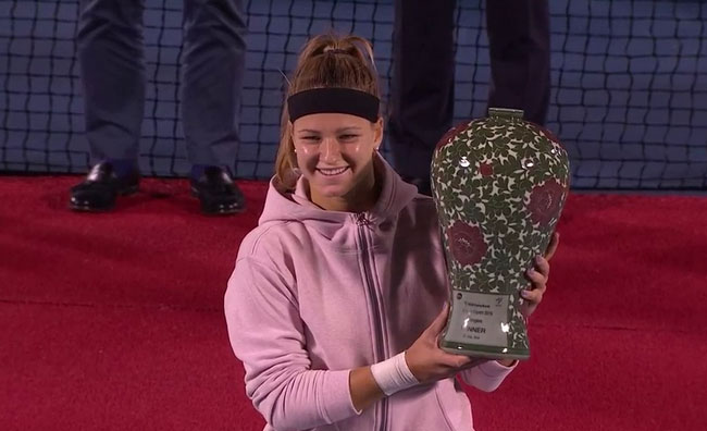 Сеул. Мухова выиграла дебютный титул WTA в карьере