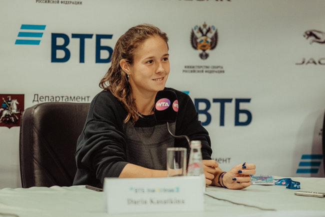 Дарья Касаткина: "В первом сете немного сыграли роль нервы, и в то же время Ястремская играла очень агрессивно"