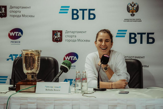 Белинда Бенчич: "Мечтала победить в Москве, но не знала, что ожидать"