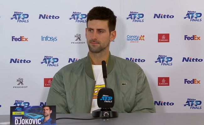 Новак Джокович: "Мой уровень уверенности в своих силах был не самым высоким, Федерер это почувствовал"