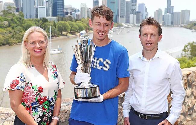 В Австралии представили трофей, который получат победители ATP Cup