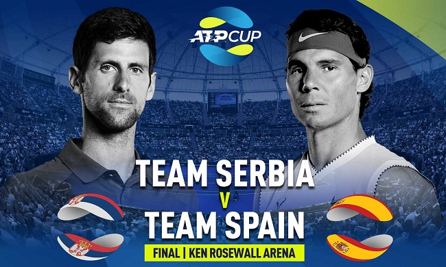 ATP Cup. Сборная Испании сыграет с Сербией в финале