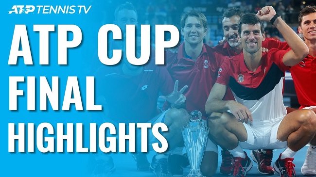 Обзор финала Сербия - Испания на ATP Cup (ВИДЕО)