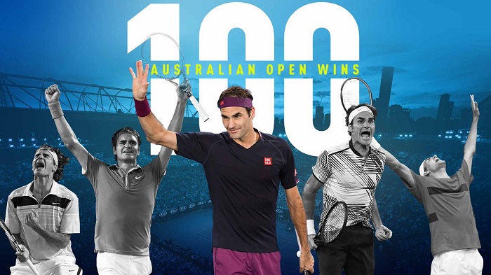 Роджер Федерер установил очередной рекорд на Больших Шлемах (ВИДЕО)