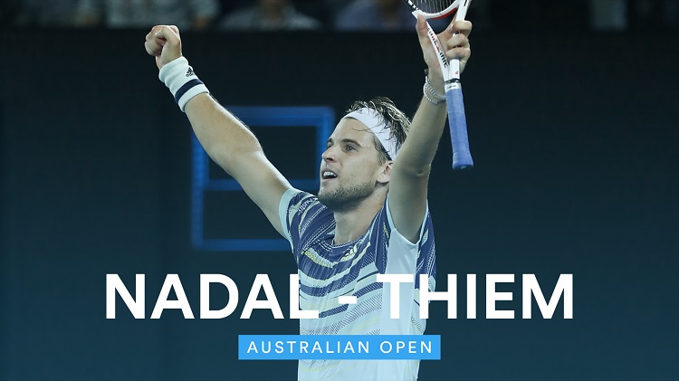 Обзор матча Доминик Тим - Рафаэль Надаль на Australian Open (ВИДЕО)