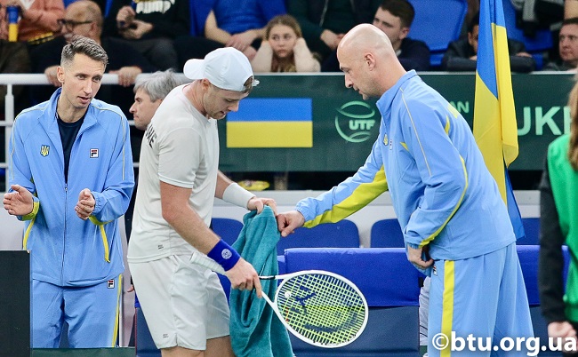 Капитан сборной Украины: "Соперники сегодня показали блестящий теннис"