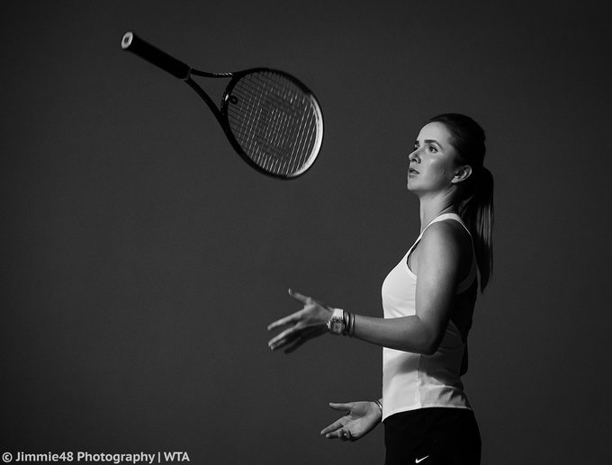Элина Свитолина на фотосессии WTA в Индиан-Уэллс