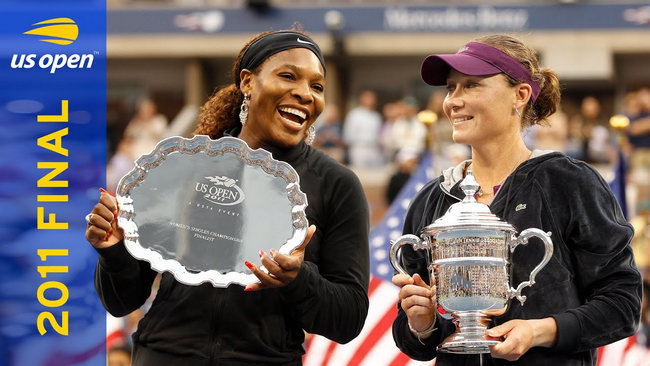 Классика US Open: Саманта Стосур - Серена Уильямс в финале турнира (ВИДЕО)