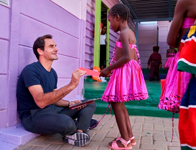 Фонд Федерера поможет 6 тысячам детей в Намибии во время карантина