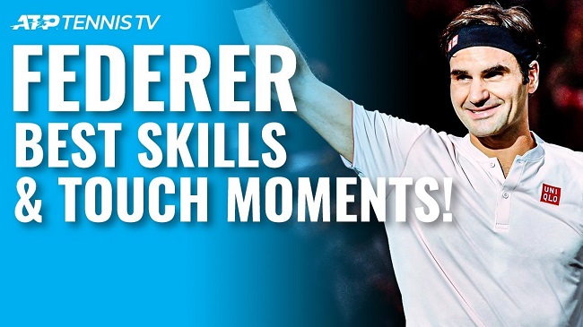 Фантастический теннис Роджера Федерера на турнирах ATP (ВИДЕО)