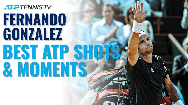 Лучшие моменты и яркие удары Фернандо Гонсалеса на турнирах ATP (ВИДЕО)