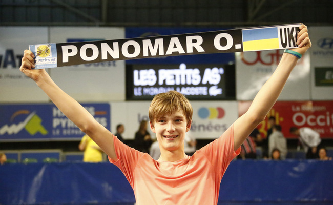 Победный финал Александра Пономаря на юниорском турнире во Франции (ВИДЕО)