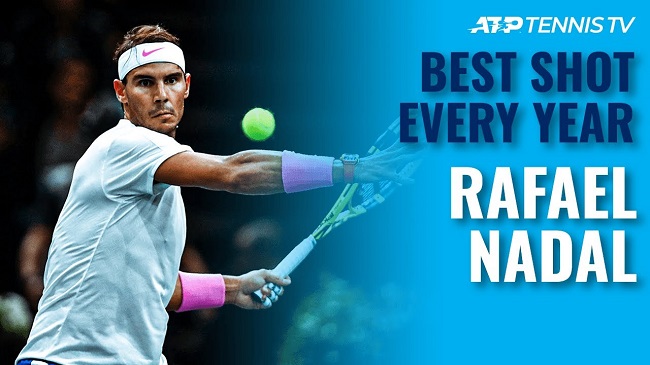 Лучшие удары в карьере Рафаэля Надаля на турнирах ATP (ВИДЕО)