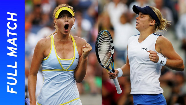 Классика US Open: Мария Шарапова - Ким Клейстерс в полуфинале (ВИДЕО)