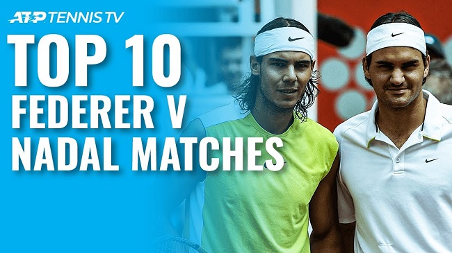 Десять лучших матчей Надаля и Федерера на турнирах ATP (ВИДЕО)