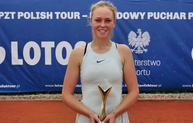 Шошина выиграла второй одиночный титул в польской теннисной серии