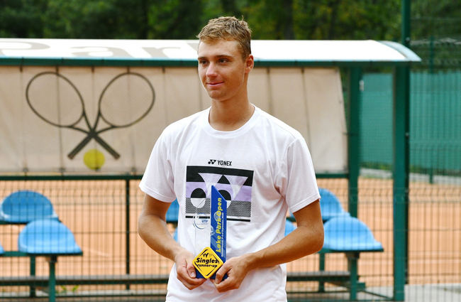 Крутых стал финалистом домашнего турнира ITF в Новомосковске