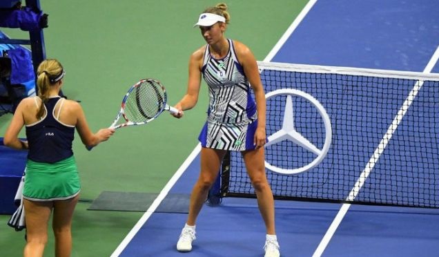 US Open. Мертенс победила вторую ракетку турнира, Азаренко впервые с 2016 года вышла в 1/4 "мэйджора"