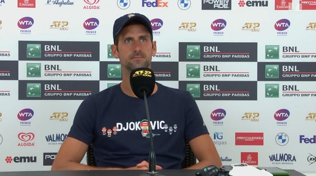 Новак Джокович: "Я доволен своим теннисом, но мое счастье не зависит от того, выиграл я или проиграл"