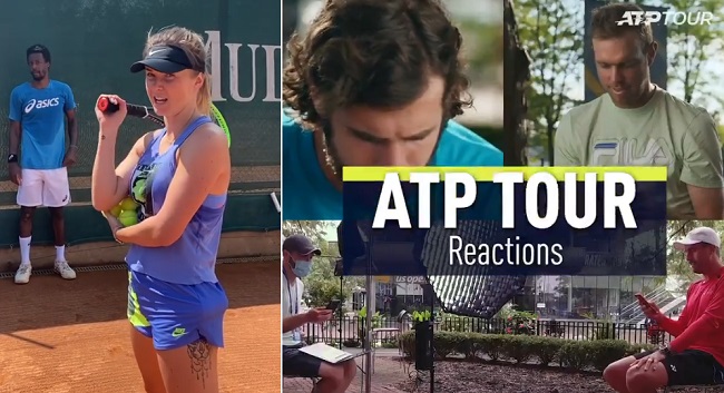 Реакция теннисистов АТР на видео Свитолиной и Монфиса (ВИДЕО)