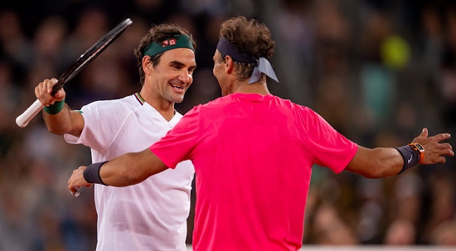 Федерер поздравил Надаля с его 20 триумфом на турнирах Grand Slam