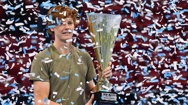 София. Синнер выиграл свой дебютный титул ATP и установил национальный рекорд