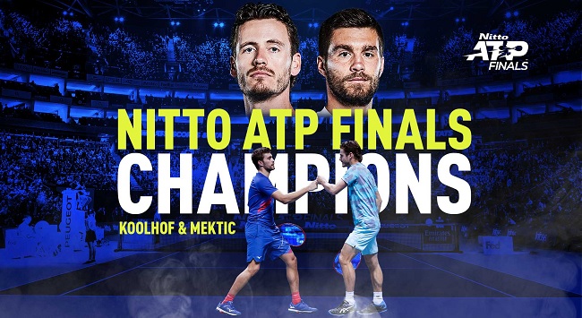 ATP Finals. Коольхоф и Мектич - победители турнира в парном разряде