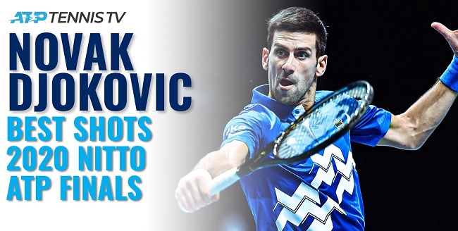 Лучшие удары Новака Джоковича на Итоговом турнире ATP (видео)