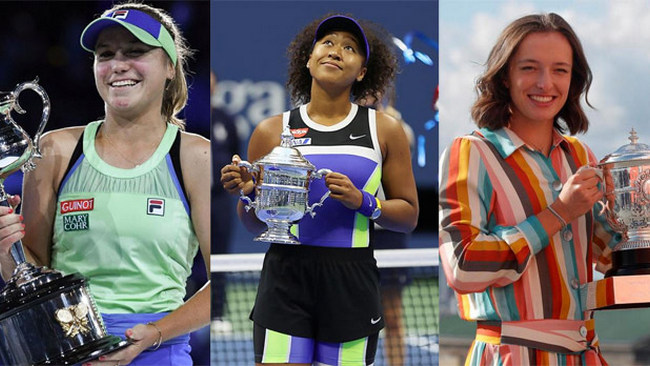 Кенин, Осака и Швёнтек претендуют на звание "Теннисистка года" в WTA-туре