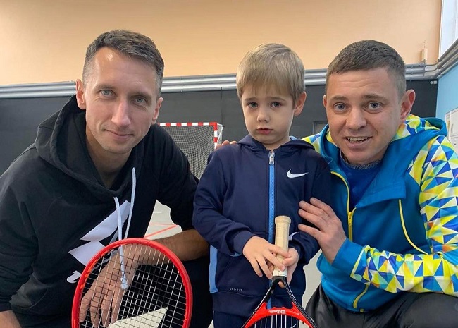 Сергей Стаховский провел мастер-класс по теннису в Кропивницком