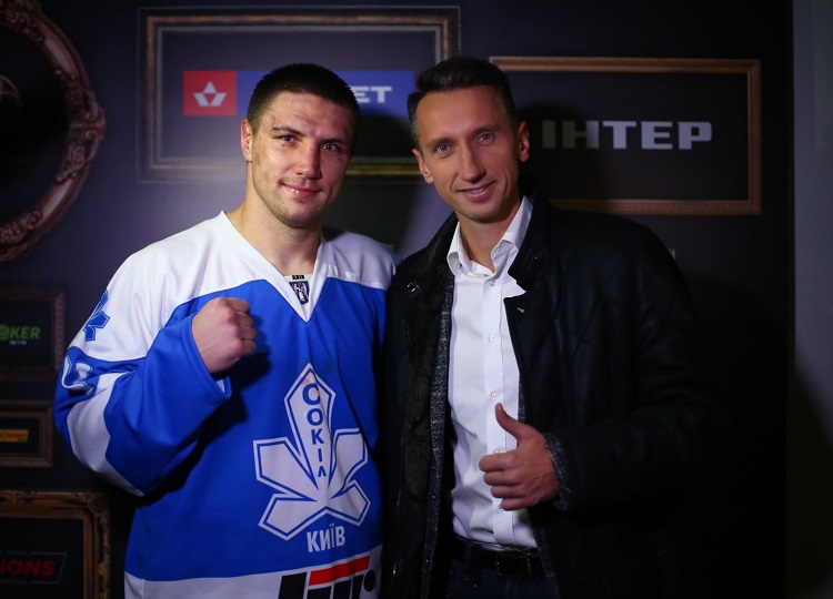 Стаховский и Цуренко стали гостями вечера бокса в Киеве