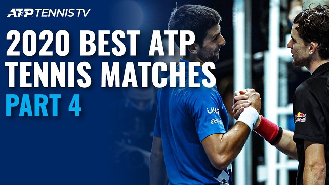 Лучшие теннисные матчи в ATP в 2020 году (ВИДЕО)