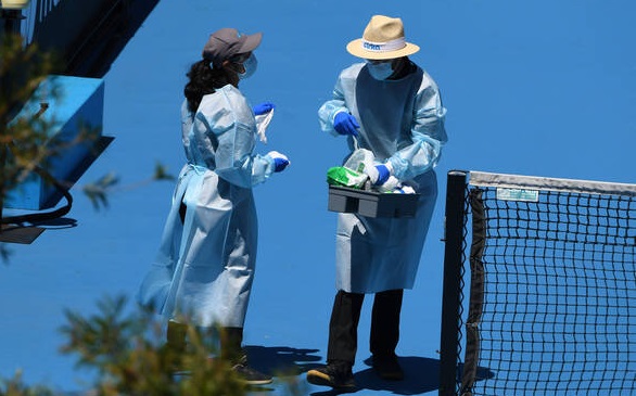 Три случая заражения "британским" штаммом коронавируса в Мельбурне связаны с Australian Open