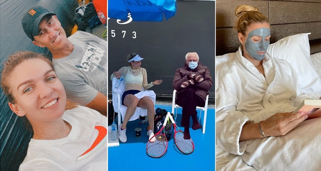 Карантин и тренировки тенниситов в Мельбурне в обзоре соцсетей