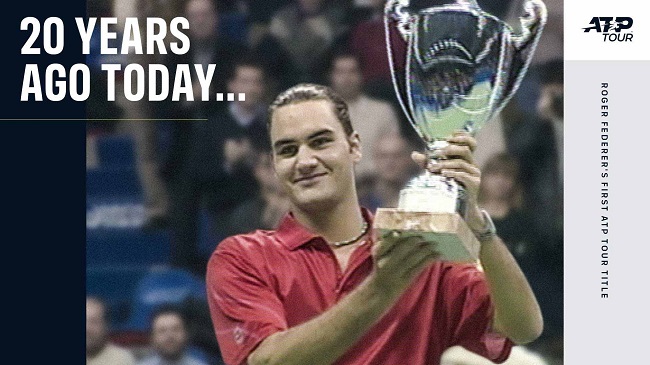Как 20 лет назад Федерер выиграл свой первый титул (ВИДЕО)