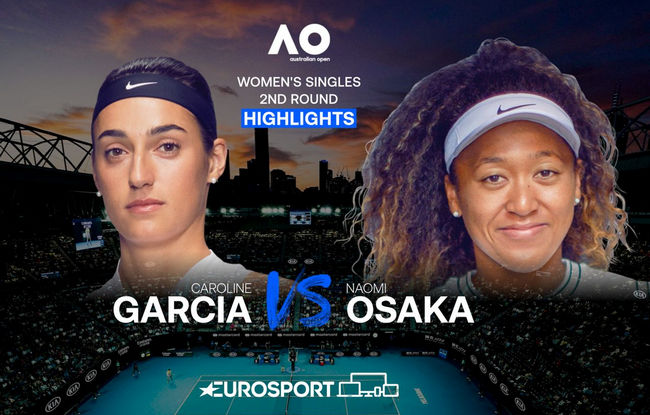 Обзор матча Каролин Гарсия - Наоми Осака на Australian Open (ВИДЕО)