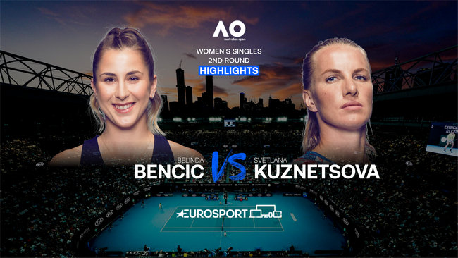 Обзор матча Белинда Бенчич - Светлана Кузнецова на Australian Open (ВИДЕО)