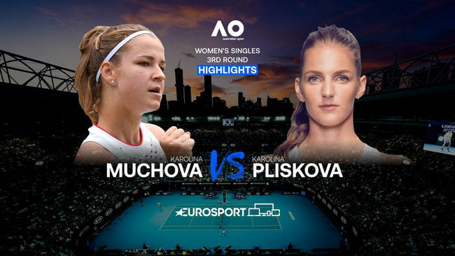 Обзор матча Каролина Мухова - Каролина Плишкова на Australian Open (ВИДЕО)