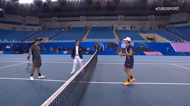 Обзор матча Фабио Фоньини - Алекс де Минор на Australian Open (ВИДЕО)