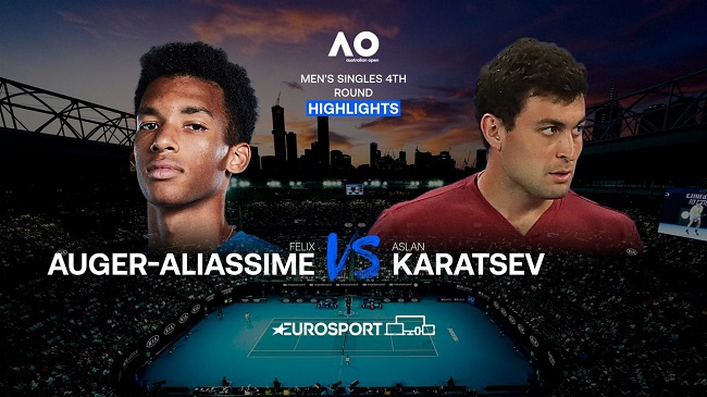 Обзор матча Аслан Карацев - Феликс Оже-Альяссим на Australian Open (ВИДЕО)