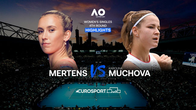 Обзор матча Элизе Мертенс - Каролина Мухова на Australian Open (ВИДЕО)