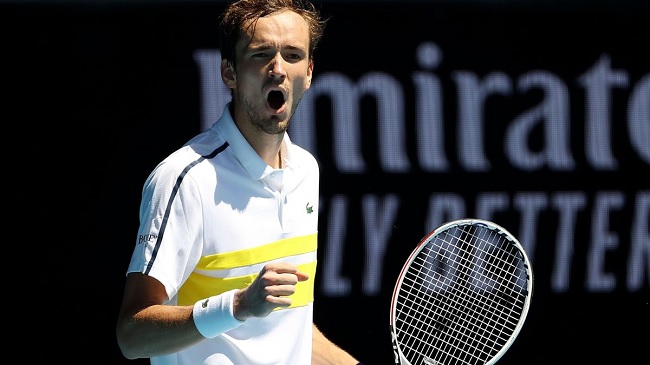 Australian Open. Медведев обыграл Рублёва и выступит в полуфинале