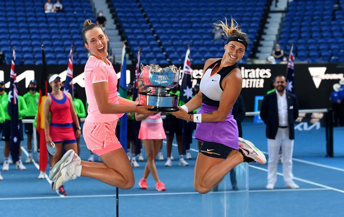 Australian Open. Соболенко и Мертенс стали чемпионками турнира в паре