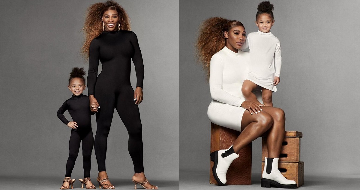 Серена Уильямс снялась в рекламе обувного бренда вместе с дочерью (ВИДЕО)