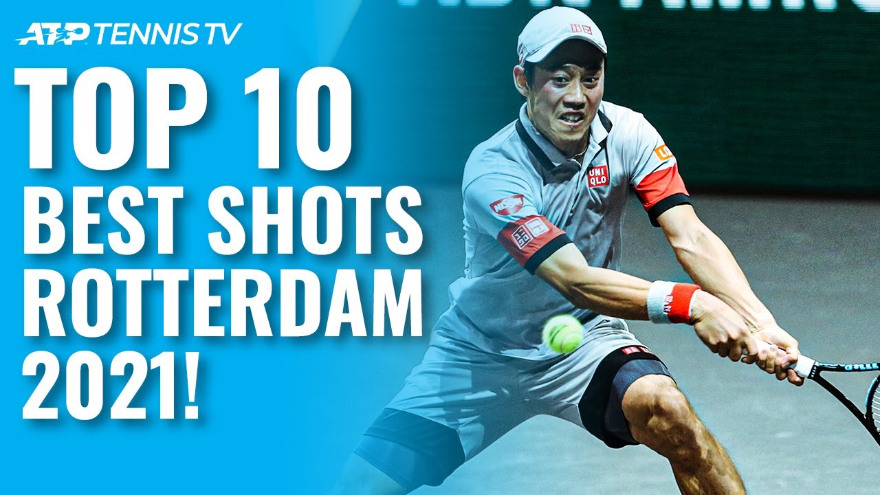 Десять лучших ударов теннисистов на турнире ATP в Роттердаме (ВИДЕО)