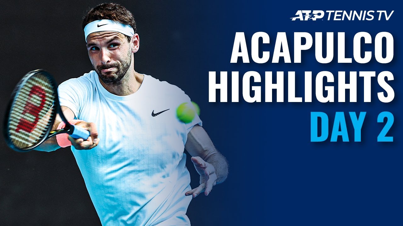 Обзор матчей вторника на турнире ATP в Акапулько (ВИДЕО)